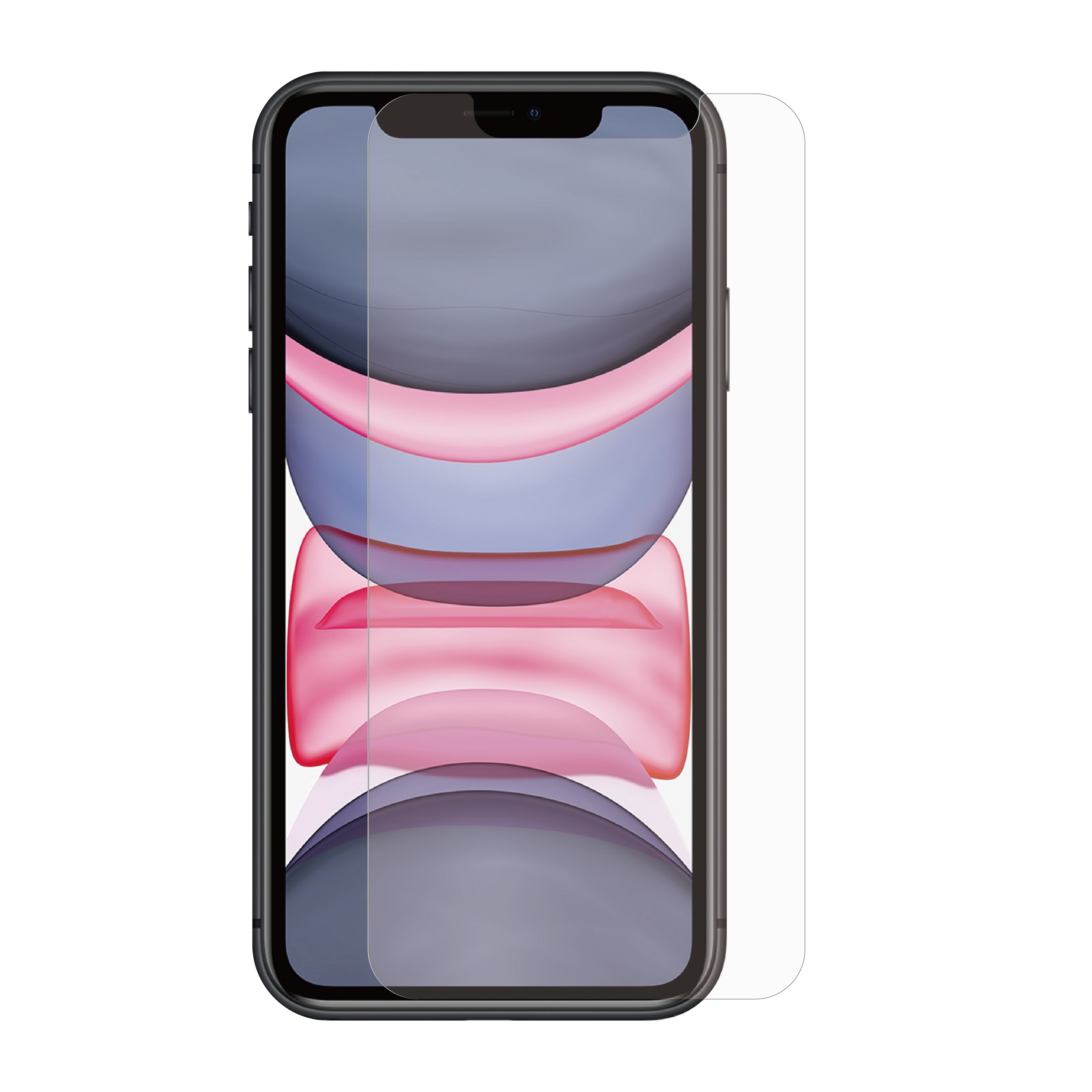 MYWAY VERRE TREMPE PLAT IPHONE 11 XR Ascendeo Grossiste Films De