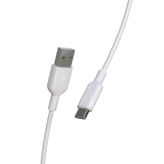 Muvit For Change CABLE USB A/USB C 3M BLANC sur