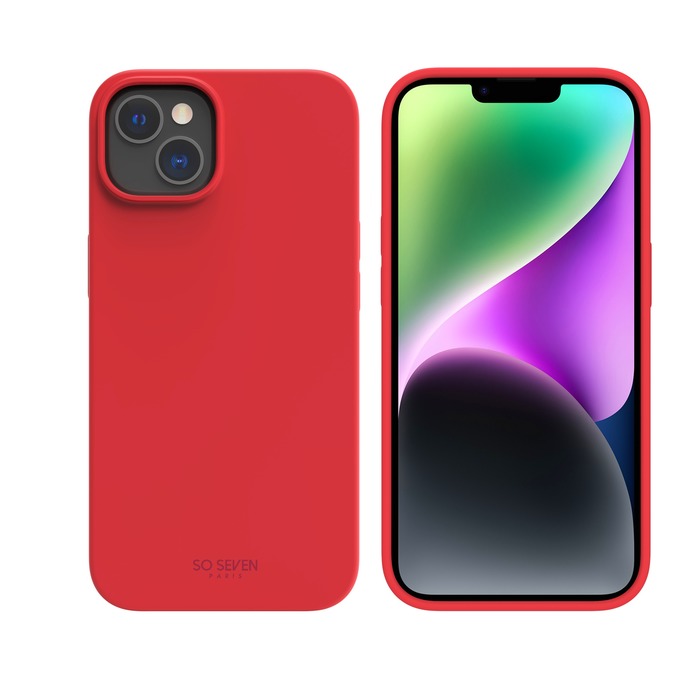 Image 1 COQUE SMOOTHIE RECYCLEE ROUGE IPHONE 14 3663111168976 SSBKC0534 big