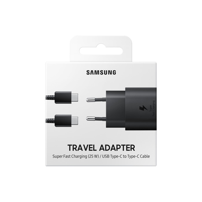 Samsung USB-C Chargeur Rapide 25W Blanc 