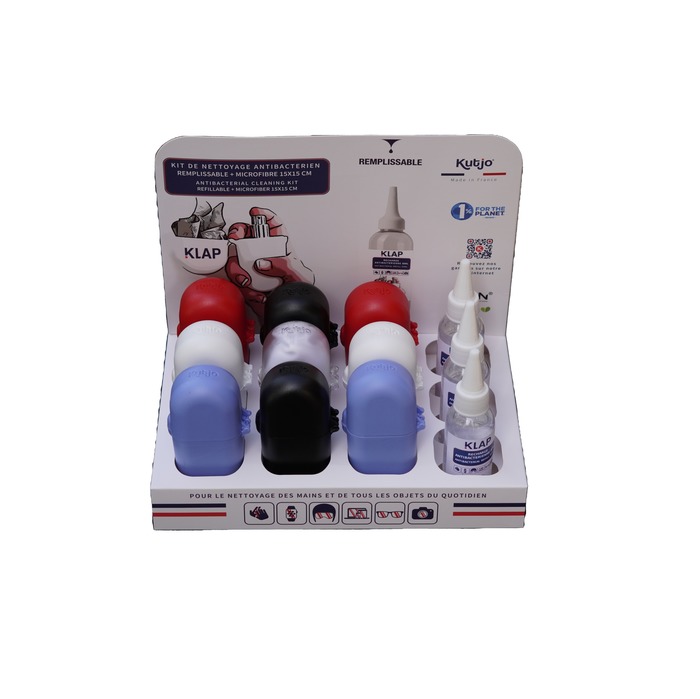 Image 4 SPRAY KLAP 20ML AVEC MICROFIBRE TRANSPARENT 3760120471919 KLAP05 big