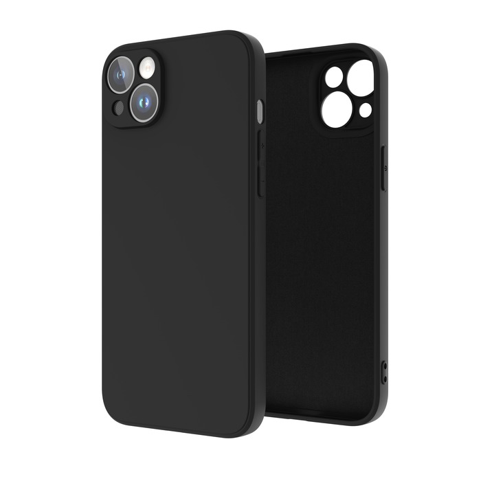 COQUE SMOOTHIE TPU NOIR IPHONE 14 : ascendeo grossiste Coques
