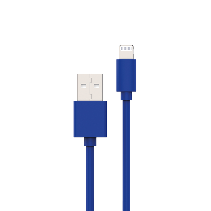 Image 1 CABLE USB-A LIGHTNING 1M BLEU 3663111166590 MWUSC0026 big