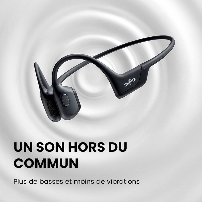 Image 4 CASQUE BT CONDUCTION OSSEUSE OPEN RUN PRO MINI NOIR 0810092674115 S811MNBK big