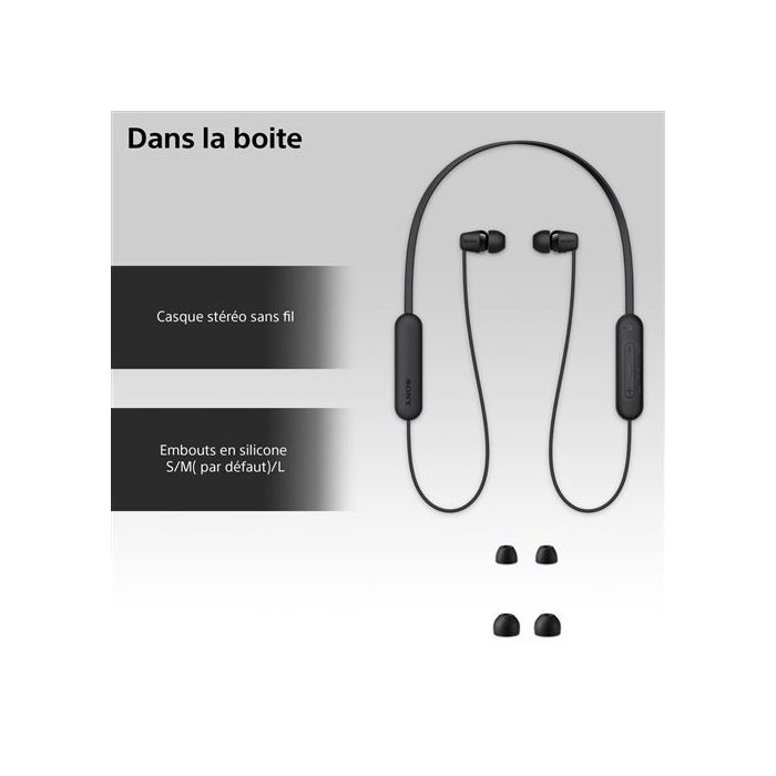 Image 3 CASQUE TOUR DE COU BLUETOOTH NOIR 4548736133846 WIC100BCE7 big