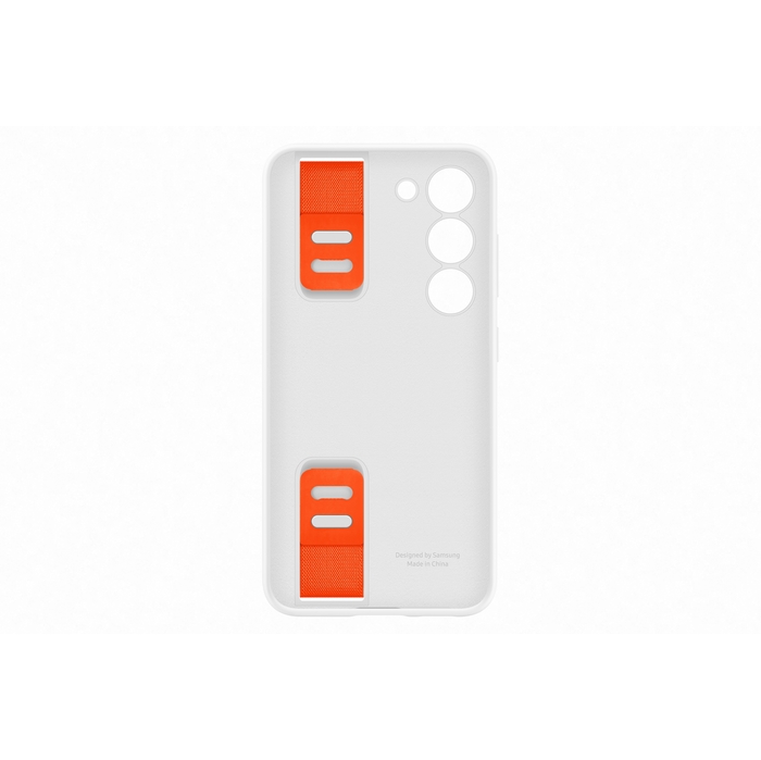 Image 3 COQUE SILICONE AVEC LANIERE GALAXY S23 BLANC 8806094768886 EF-GS911TWEGWW big