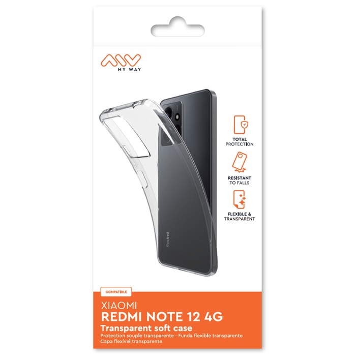 Coque Xiaomi Redmi Note 12 4G - Transparent