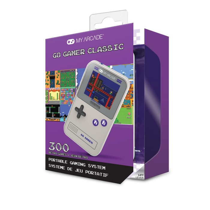 Image 2 GO GAMER CLASSIC 300 JEU EN 1 GRIS ET VIOLET 0845620039104 DGUN-3910 big
