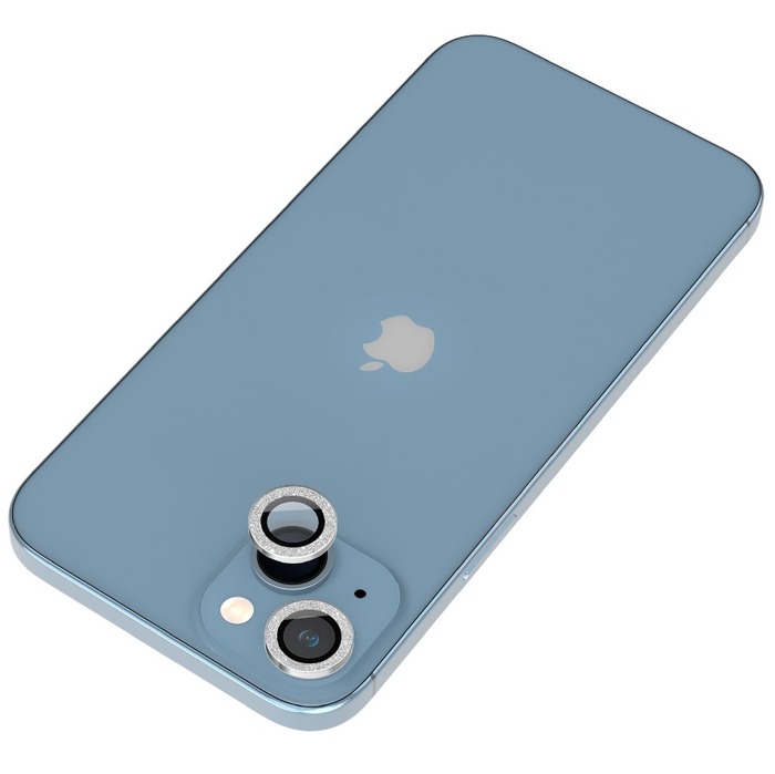 Image 1 CAMERA RINGS ARGENT DIAMANT IPHONE 14/IPHONE 14 PLUS 3663111174915 SSCAM0001 big