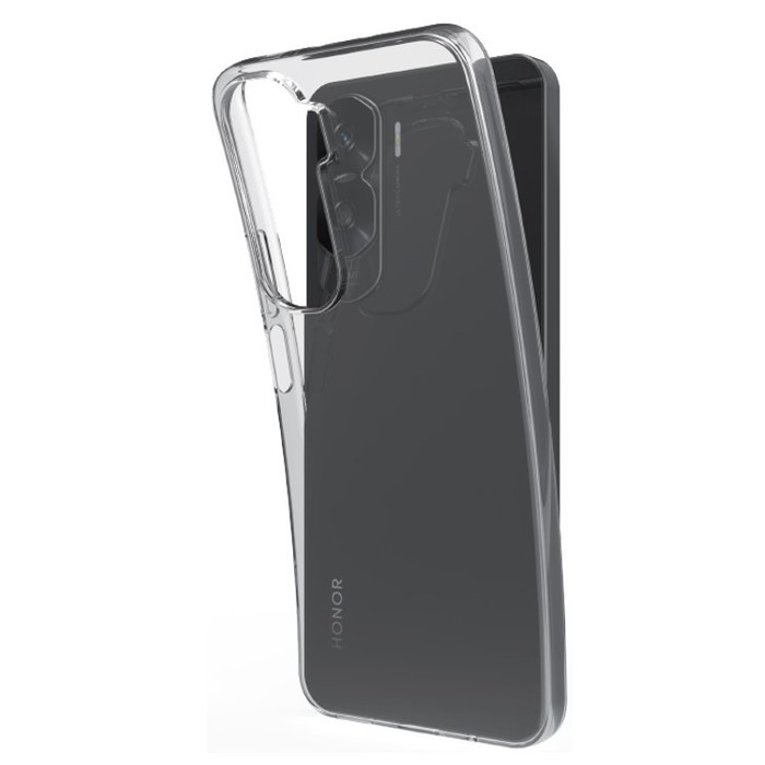 XINYEXIN Transparente Coque Pour Honor X8 4G (6.7"), Étui Antichoc Pour Téléphone Avec Bordure Colorée, TPU