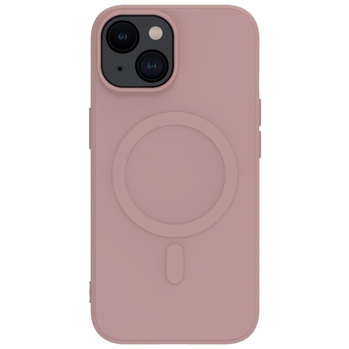 Image 4 MAGSAFE SOFT TOUCH ROSE POUDRE IPHONE 15 3663111176148 MCCRS0444 big