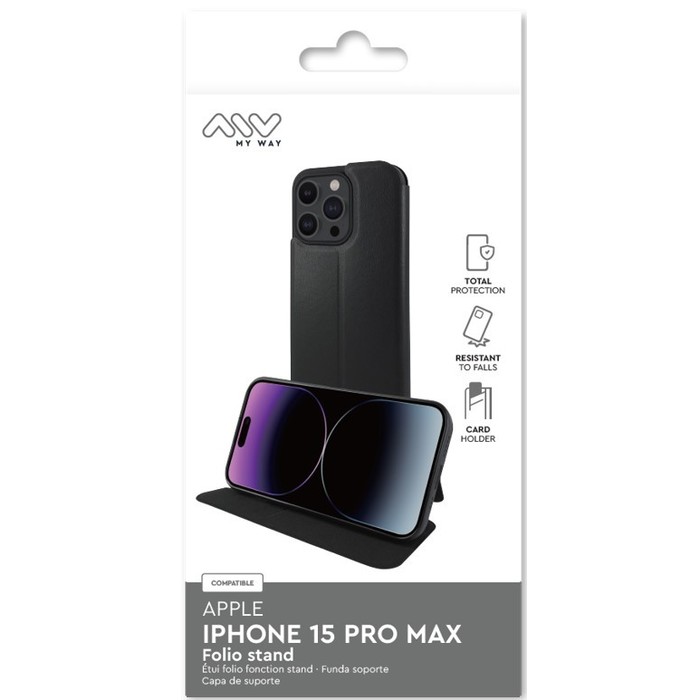 Image 2 FOLIO STAND IPHONE 15 PRO MAX 3663111175851 MWFLS0134 big