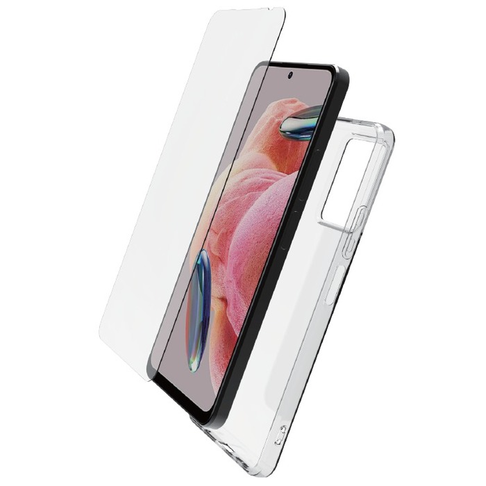 Pack coque + verre trempé pour Xiaomi Redmi 12 4G/5G - SFR Accessoires