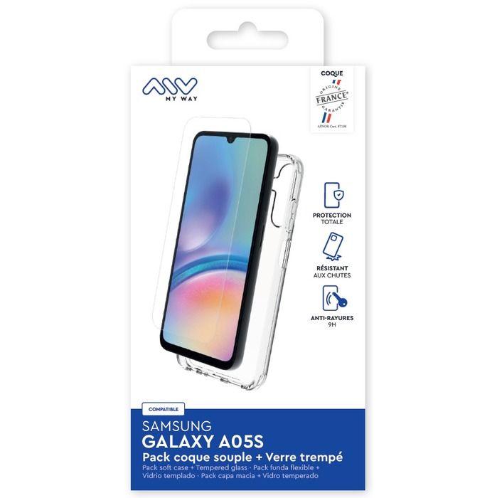 MyWay PACK 2 VERRES TREMPES SAMSUNG GALAXY A25 5G