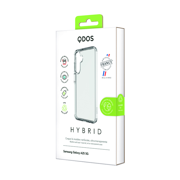 Image 7 COQUE HYBRID TRANSPARENT FRANCE OFG SAMSUNG A25 5G 3701580500504 QDFSGA25G33CL big