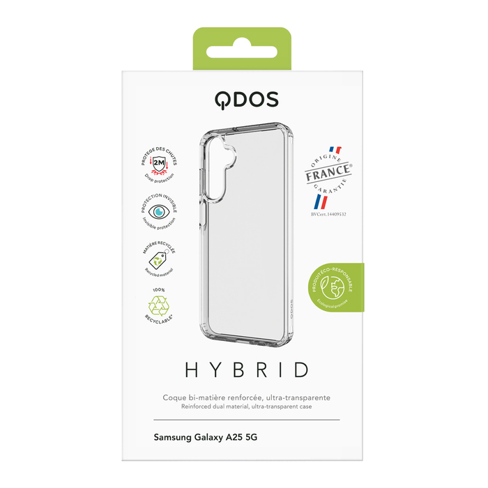 Image 6 COQUE HYBRID TRANSPARENT FRANCE OFG SAMSUNG A25 5G 3701580500504 QDFSGA25G33CL big
