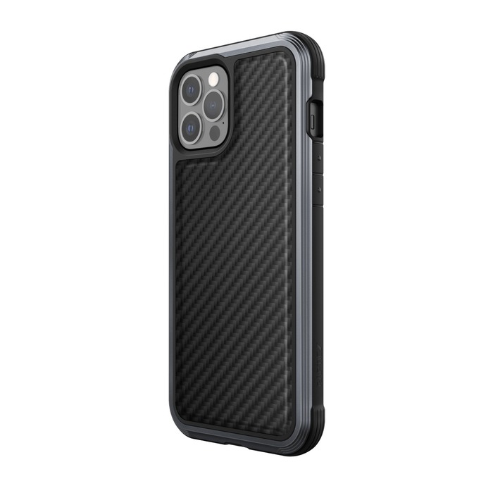 Image 2 COQUE LUX FIBRE DE CARBONE NOIR POUR IPHONE 12 PRO MAX 6950941490245 XD490245 big