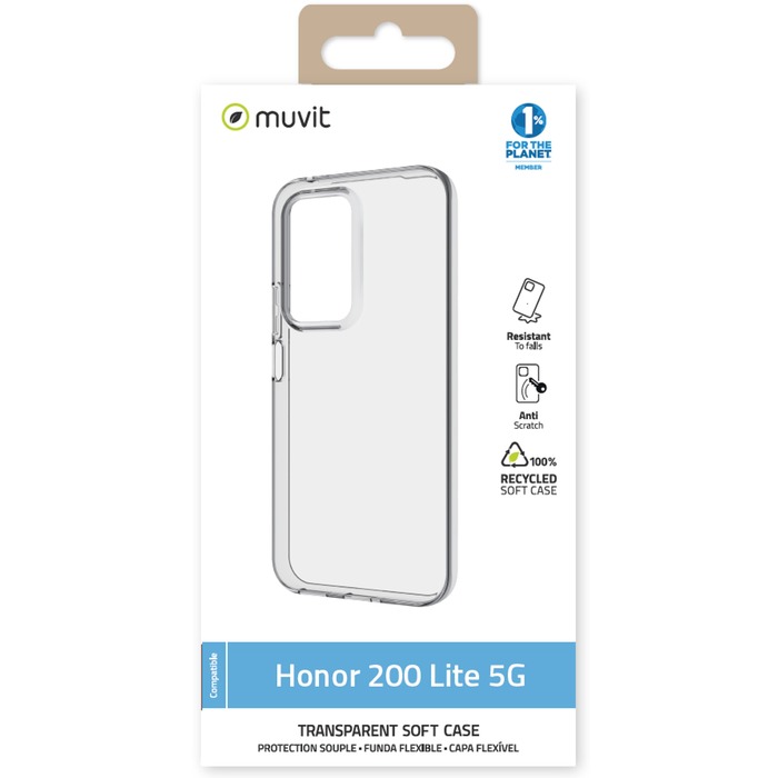 Image 2 COQUE SOUPLE TRANSPARENTE HONOR 200 LITE 5G 3663111183757 MCCRS0517 big