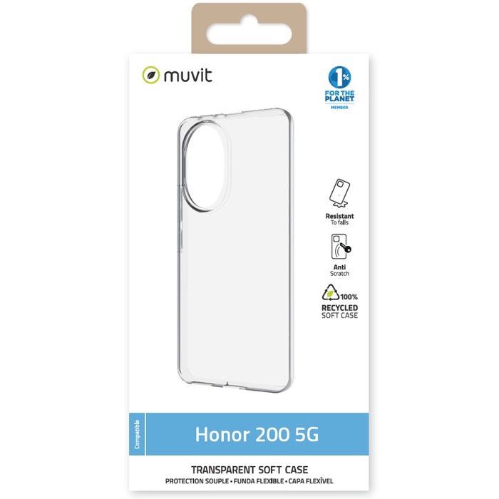 Image 2 COQUE SOUPLE TRANSPARENTE HONOR 200 5G 3663111183788 MCCRS0518 big