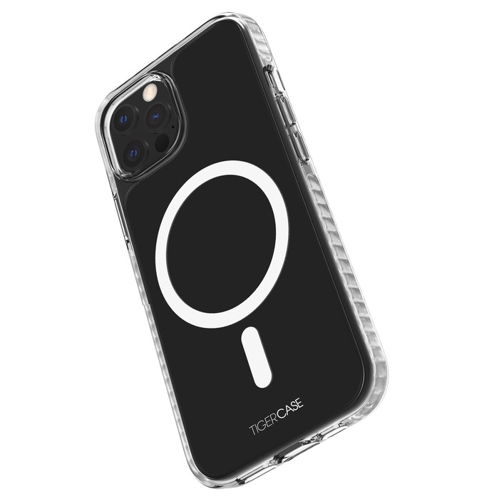 Image 1 TIGER CASE LITE COQUE TRANSPARENTE MAGSAFE 2M IPHONE 12/12 PRO 3663111184679 TLMAG0006 big