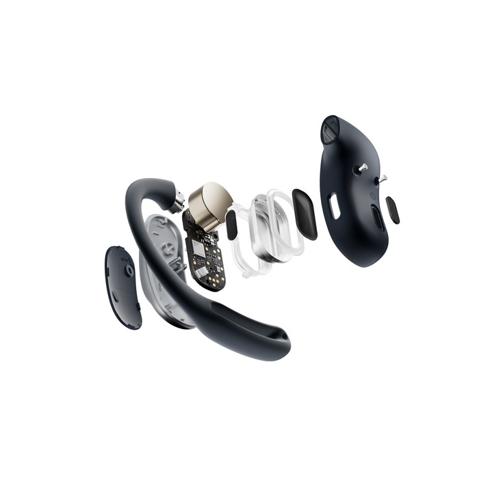 Image 3 ECOUTEURS TWS A CONDUCTION AERIENNE OPENFIT AIR NOIR 0810092678663 SHK78663 big