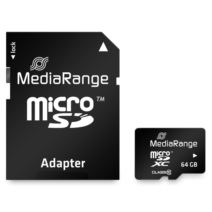 Image 1 CARTE MICROSDXC CL10 AVEC ADAPT.SD 64GO 4260283113477 MDR13477 big