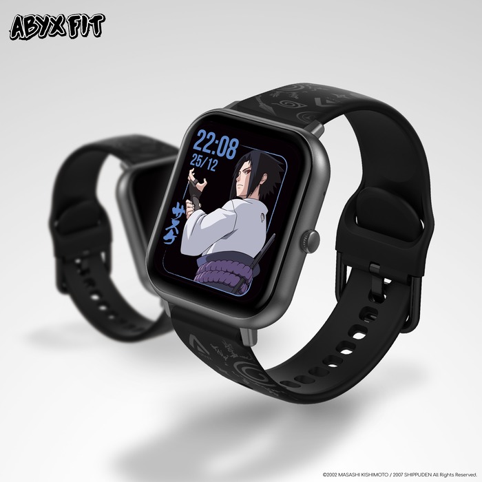 Image 4 Montre connectée Abyx Fit Touch 3 - Collection Naruto - Sasuke 4897069736645 ABX36645 big