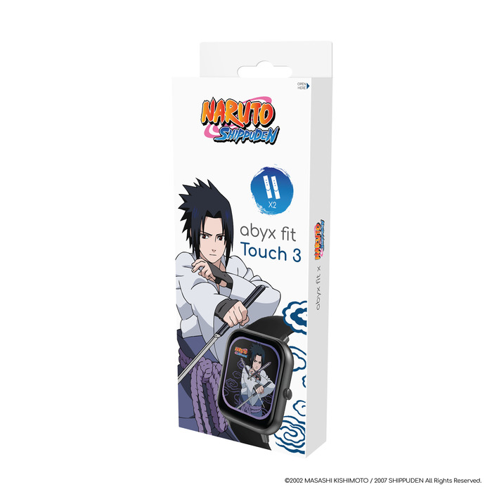 Image 11 Montre connectée Abyx Fit Touch 3 - Collection Naruto - Sasuke 4897069736645 ABX36645 big