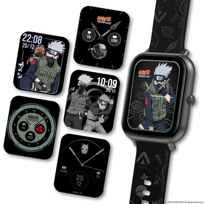 Image 6 Montre connectée Abyx Fit Touch 3 - Collection Naruto - Kakashi 4897069736669 ABX36669 big