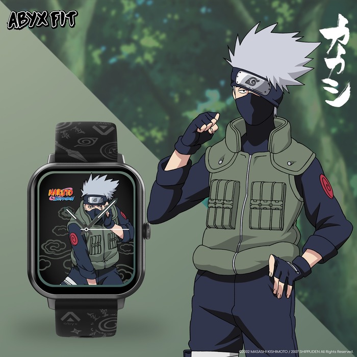Image 2 Montre connectée Abyx Fit Touch 3 - Collection Naruto - Kakashi 4897069736669 ABX36669 big