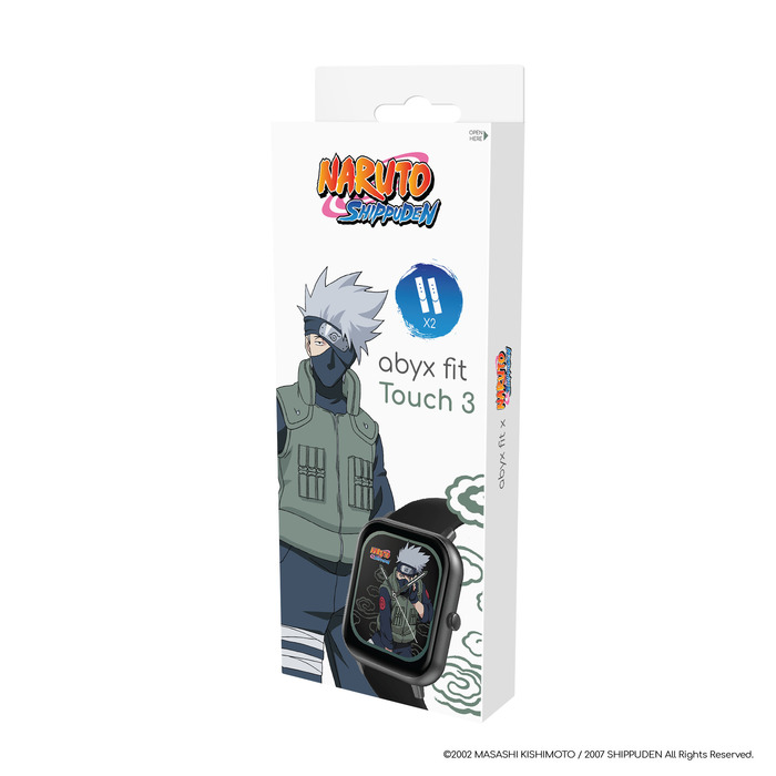 Image 10 Montre connectée Abyx Fit Touch 3 - Collection Naruto - Kakashi 4897069736669 ABX36669 big