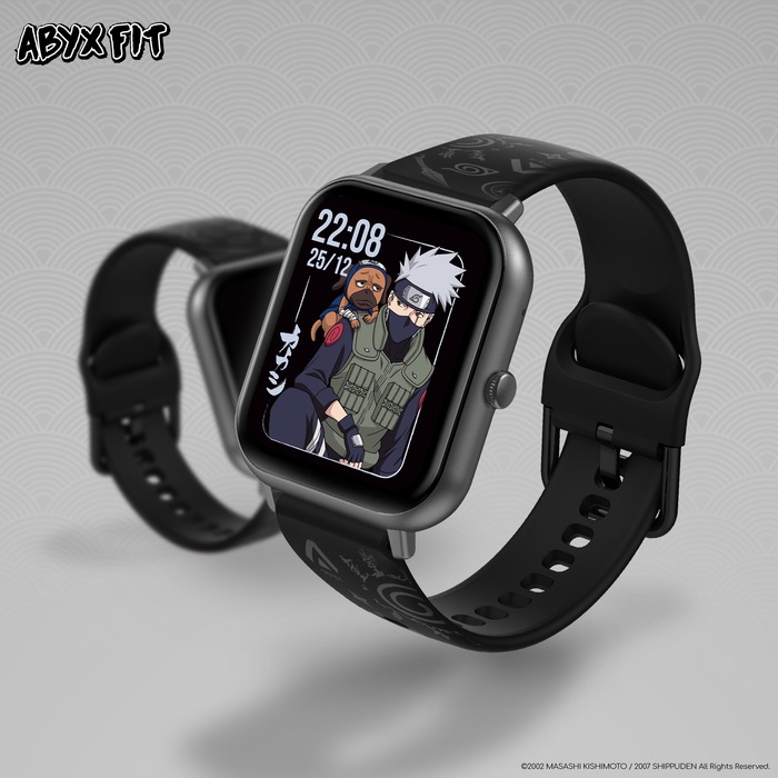 Image 4 Montre connectée Abyx Fit Touch 3 - Collection Naruto - Kakashi 4897069736669 ABX36669 big