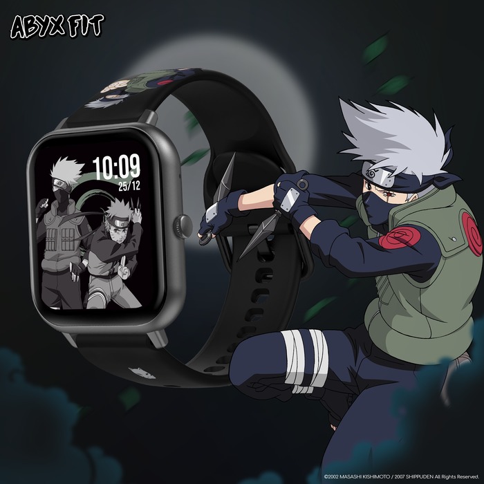 Image 3 Montre connectée Abyx Fit Touch 3 - Collection Naruto - Kakashi 4897069736669 ABX36669 big