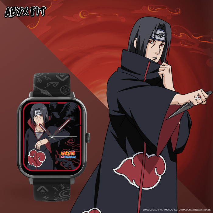 Image 2 Montre connectée Abyx Fit Touch 3 - Collection Naruto - Itachi 4897069736683 ABX36683 big