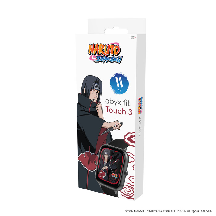 Image 8 Montre connectée Abyx Fit Touch 3 - Collection Naruto - Itachi 4897069736683 ABX36683 big
