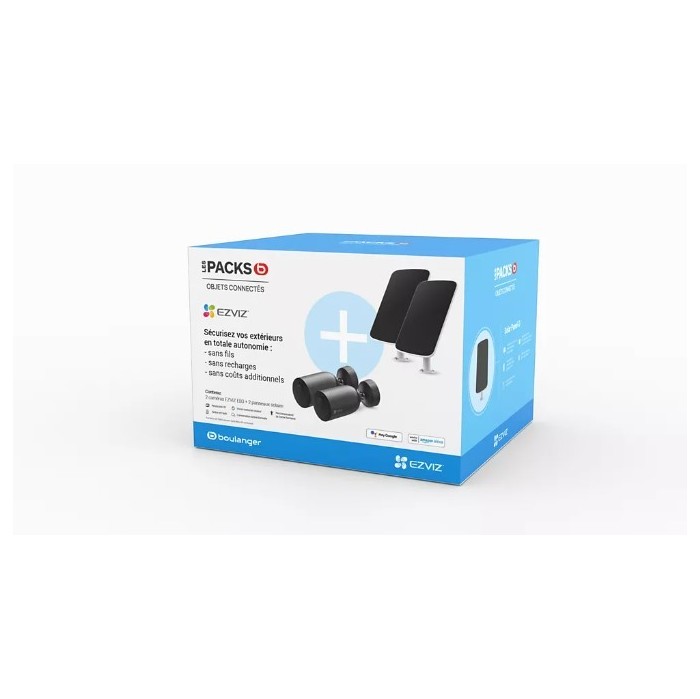 Image 9 EVIZ PACK CAMERA EB3 PANNEAU SOLAIRE F 6941545617145 EZV17145 big
