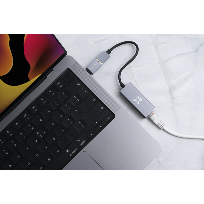 Image 12 Adaptateur USB-A vers Ethernet 10/100/1000Mbps RJ45 5453003786917 XTM86917 big