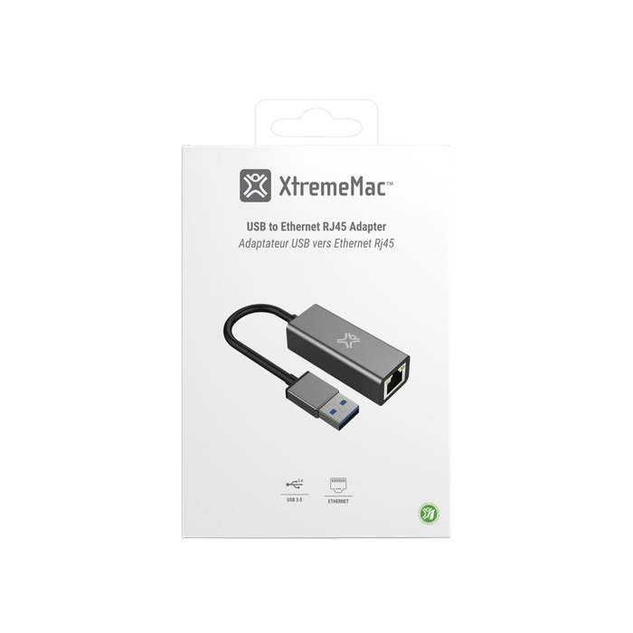 Image 6 Adaptateur USB-A vers Ethernet 10/100/1000Mbps RJ45 5453003786917 XTM86917 big
