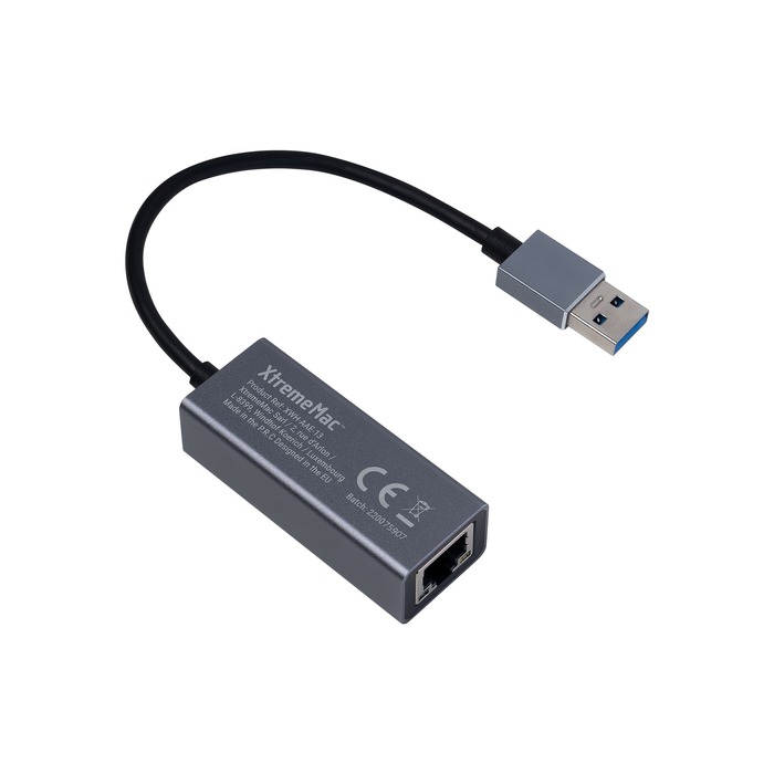 Image 3 Adaptateur USB-A vers Ethernet 10/100/1000Mbps RJ45 5453003786917 XTM86917 big