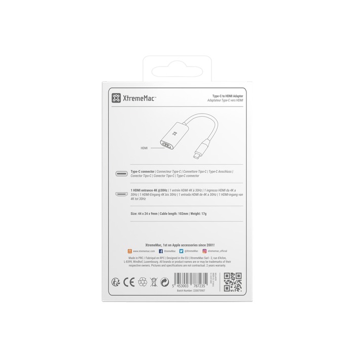 Image 9 Adaptateur USB-C vers HDMI 5453003787235 XTM87235 big
