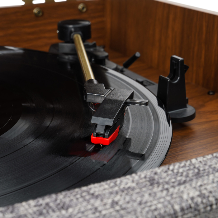Image 10 MUSIC CENTER 5EN1 BT CASSETTE CD VINYLE HORLOGE CENTURY NOYER 5060647651152 VIC51152 big