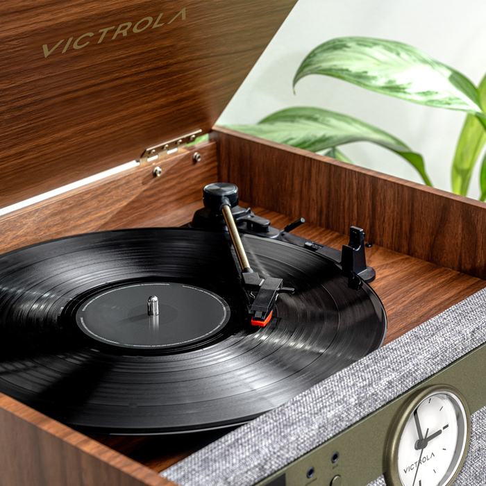 Image 9 MUSIC CENTER 5EN1 BT CASSETTE CD VINYLE HORLOGE CENTURY NOYER 5060647651152 VIC51152 big