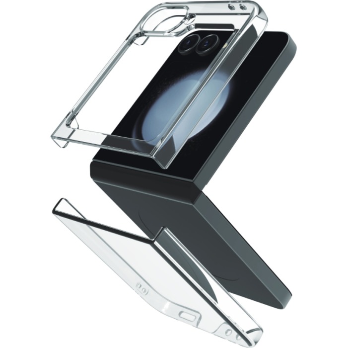 Image 1 COQUE SOUPLE TRANSPARENTE SAMSUNG GALAXY Z FLIP6 3663111189940 MCCRS0522 big