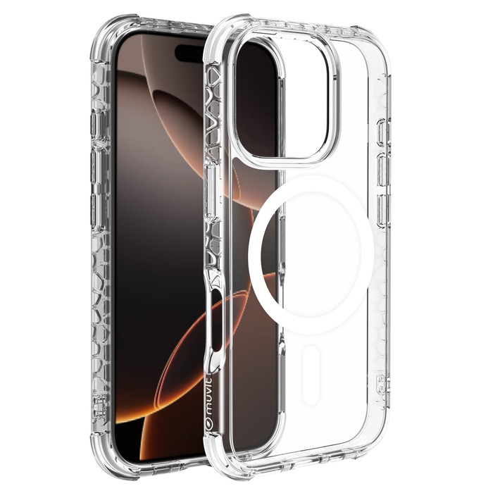 Image 1 COQUE TRANSPARENTE MAGSAFE 3M IPHONE 16 PRO 3663111190021 MFMAG0013 big