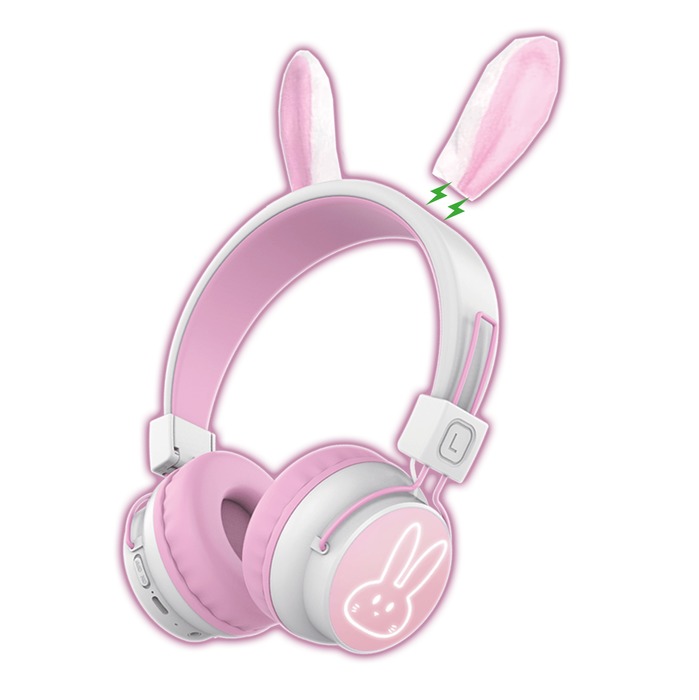 Image 1 CASQUE SANS FIL ENFANT LAPIN 3663111190496 MUHPH0144 big