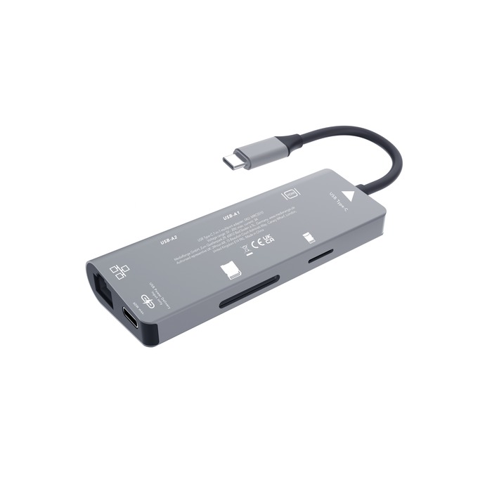 Image 3 HUB 7 EN 1 USB-C (HDMI/USB3.0/RJ45/SD/MICROSD) 4260664870838 MDR70838 big