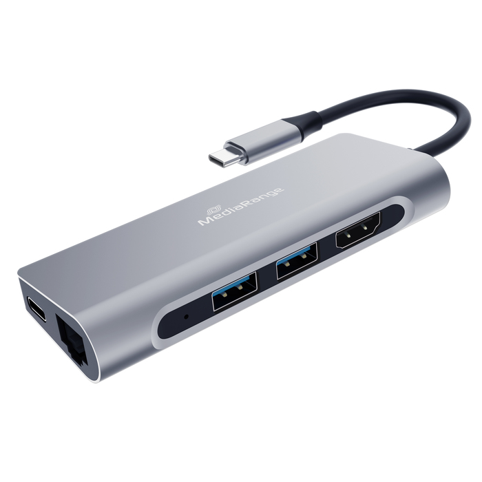 Image 1 HUB 7 EN 1 USB-C (HDMI/USB3.0/RJ45/SD/MICROSD) 4260664870838 MDR70838 big