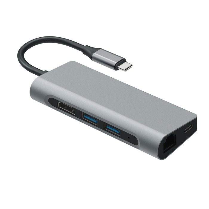 Image 2 HUB 7 EN 1 USB-C (HDMI/USB3.0/RJ45/SD/MICROSD) 4260664870838 MDR70838 big