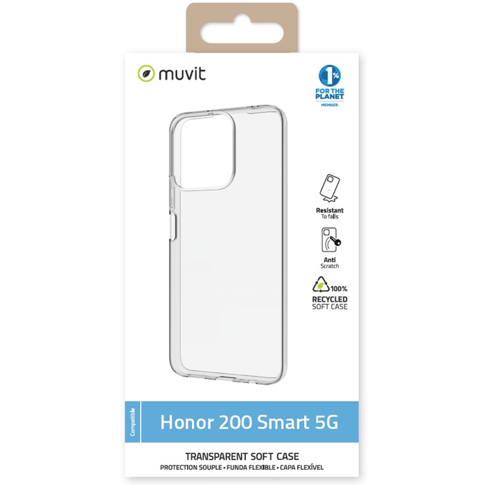 Image 2 COQUE SOUPLE TRANSPARENTE HONOR 200 SMART 5G 3663111192384 MCCRS0536 big