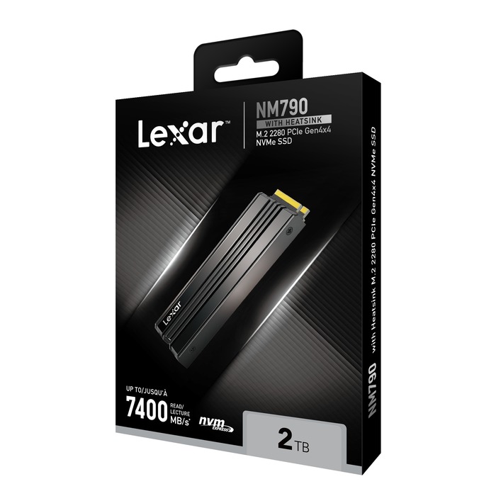 Image 6 SSD Lexar 2To NVMe NM790 avec dissipateur thermique compatible PS5 0843367131259 LXR31259 big